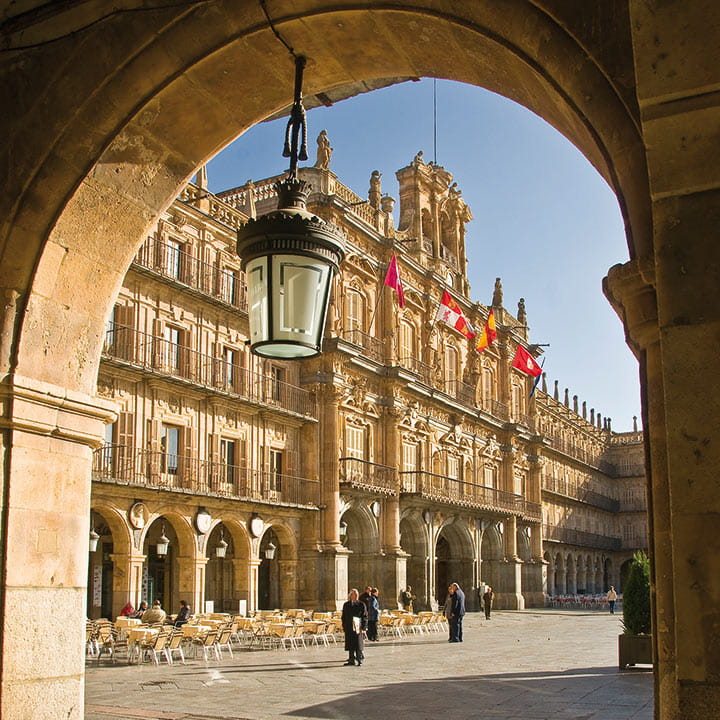 Salamanca's Plaza Mayor Salamanca's Plaza Mayor
